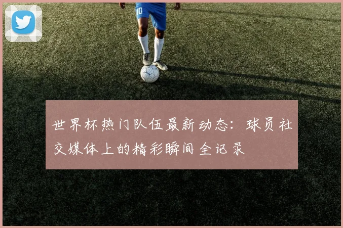 世界杯热门队伍最新动态：球员社交媒体上的精彩瞬间全记录